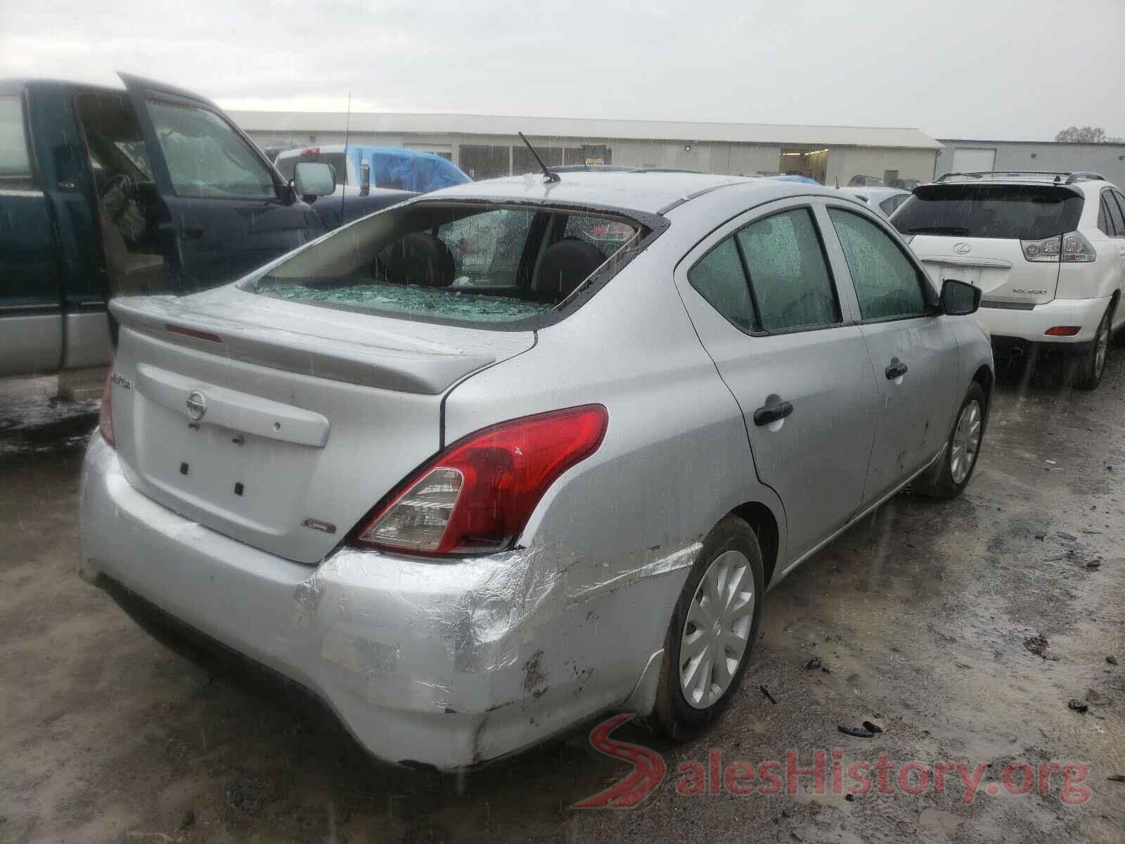 3N1CN7APXGL822100 2016 NISSAN VERSA