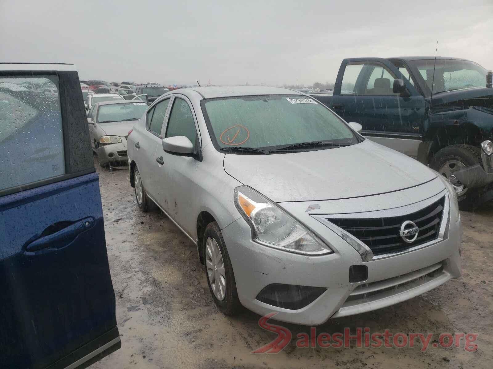 3N1CN7APXGL822100 2016 NISSAN VERSA