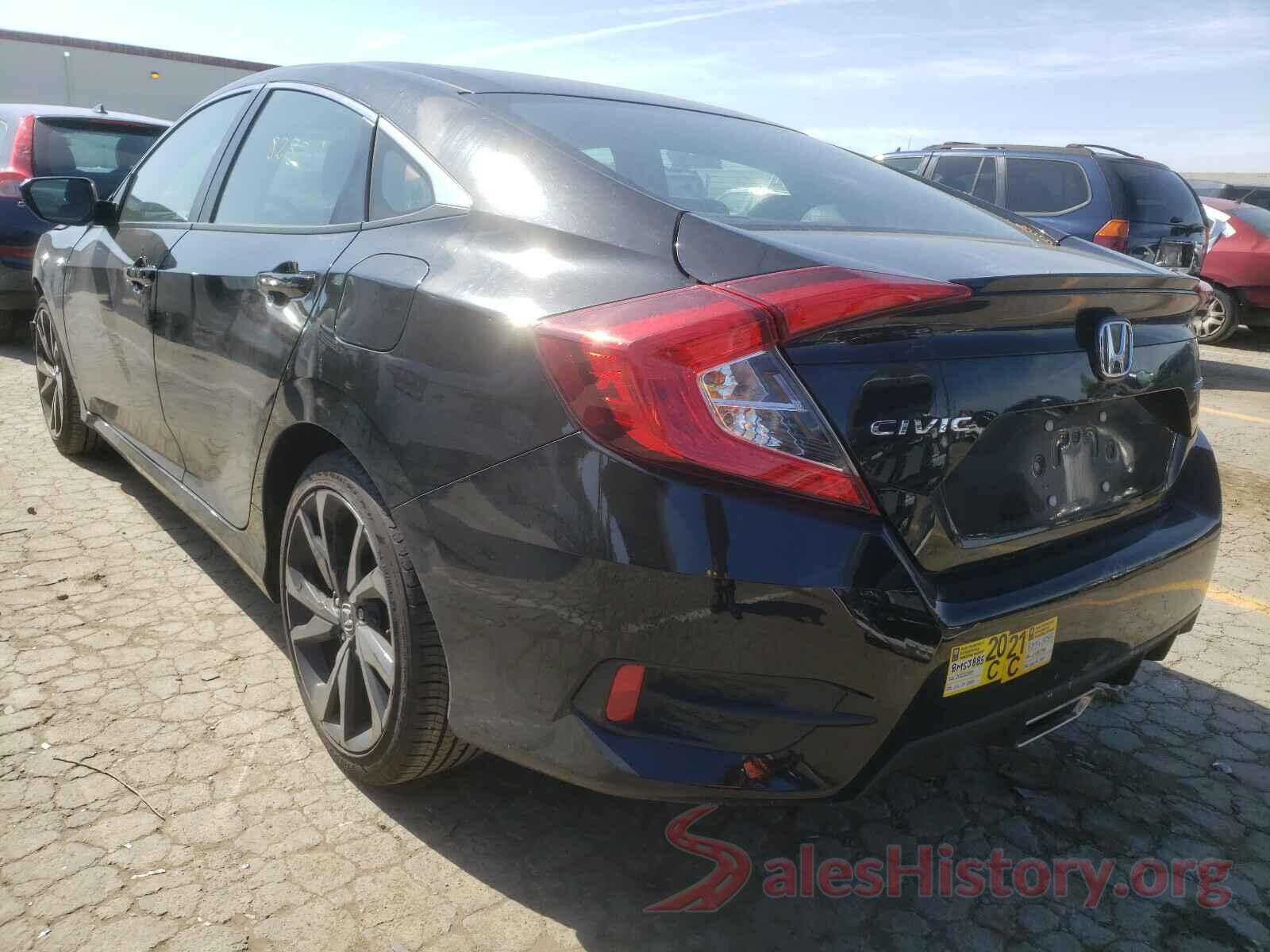 2HGFC2F81KH595483 2019 HONDA CIVIC