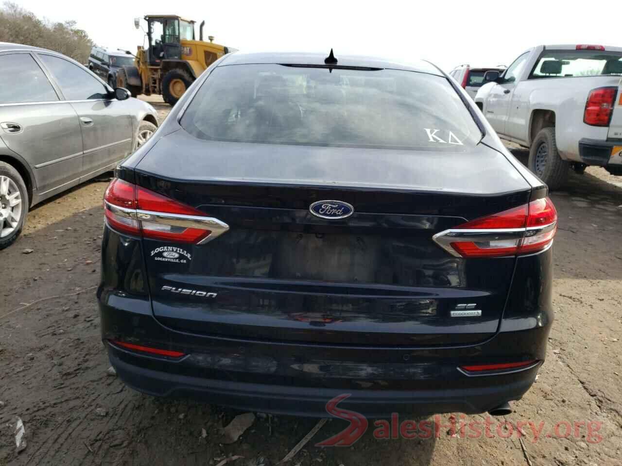 3FA6P0HD5KR126988 2019 FORD FUSION