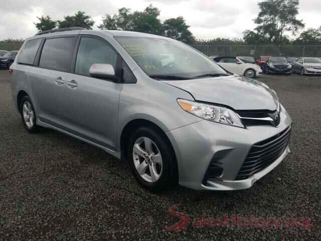 5TDKZ3DC1KS012338 2019 TOYOTA SIENNA