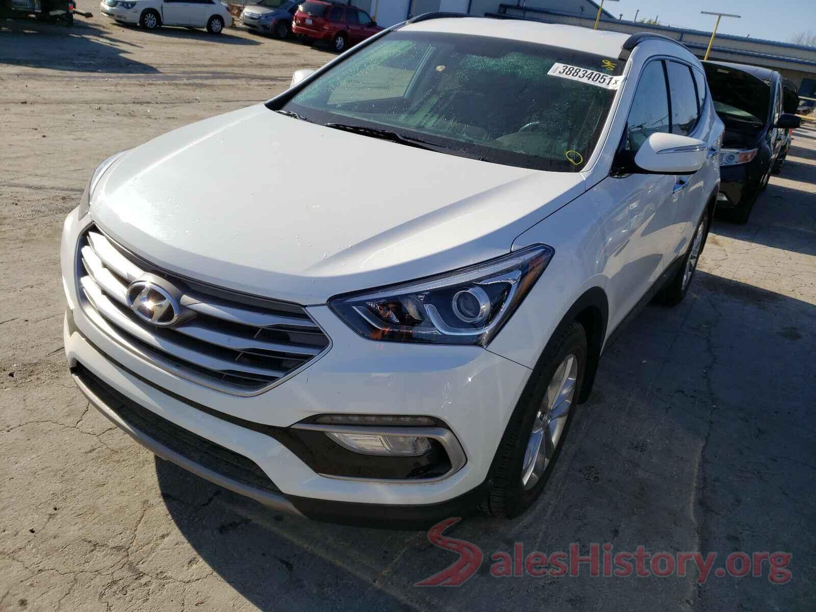 5XYZU4LAXHG492260 2017 HYUNDAI SANTA FE