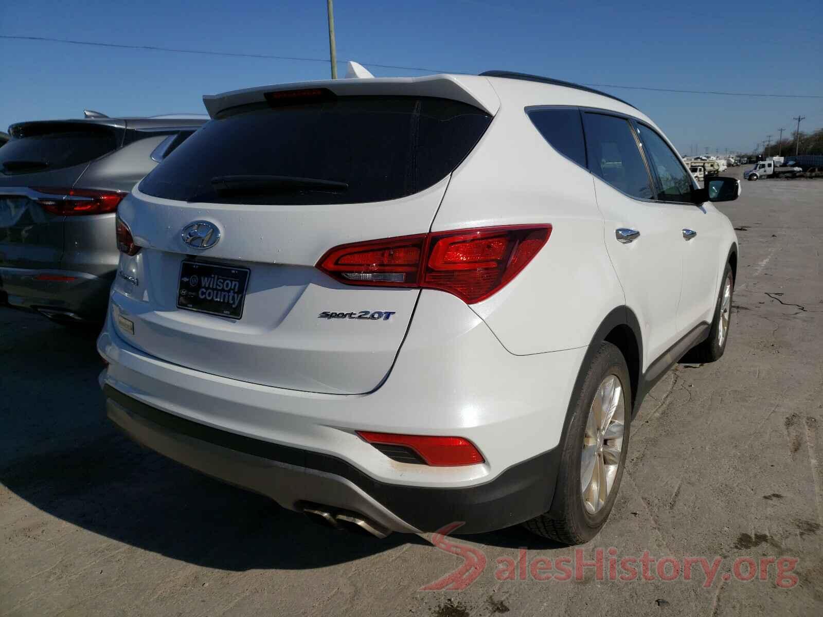 5XYZU4LAXHG492260 2017 HYUNDAI SANTA FE