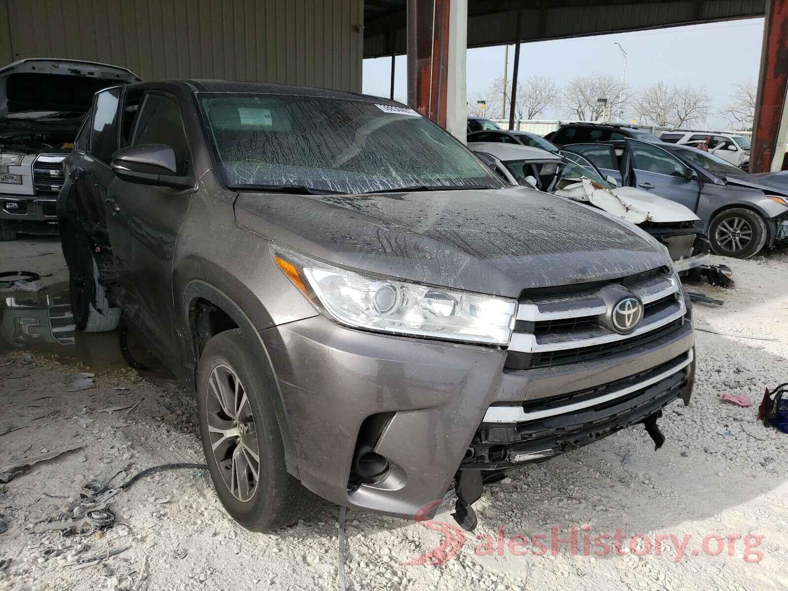 5TDZZRFH5KS348665 2019 TOYOTA HIGHLANDER