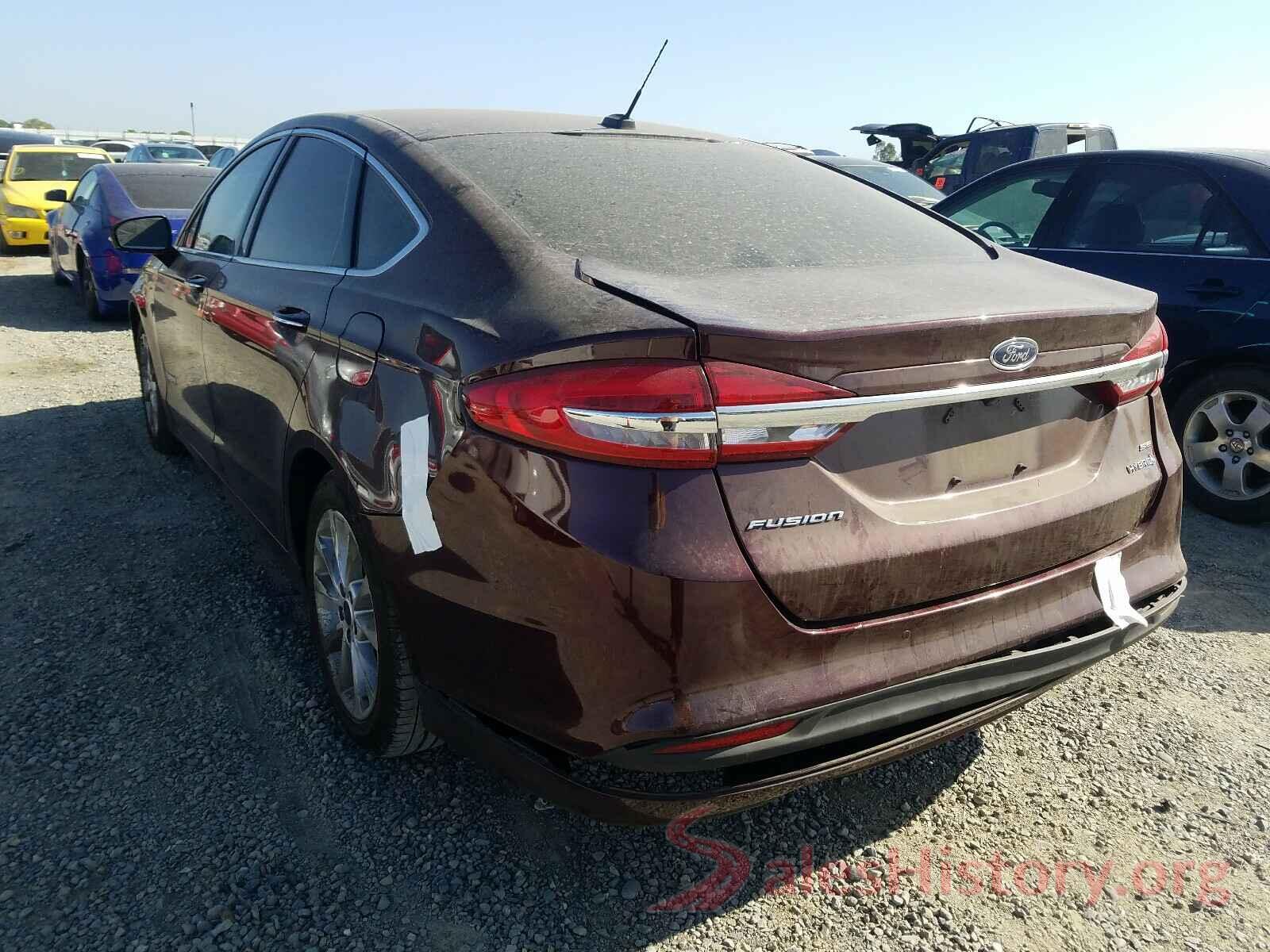 3FA6P0LU2HR158071 2017 FORD FUSION