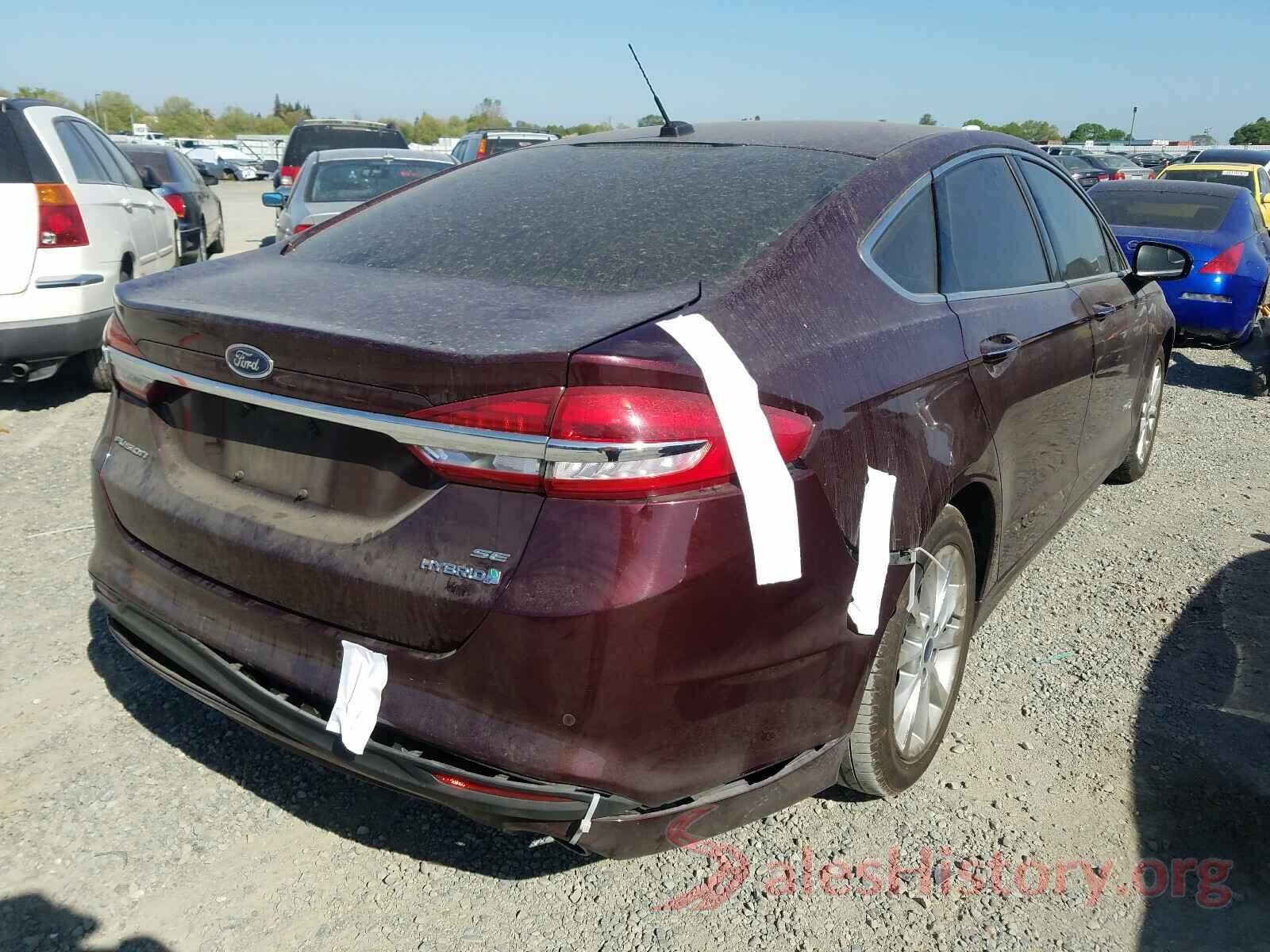 3FA6P0LU2HR158071 2017 FORD FUSION