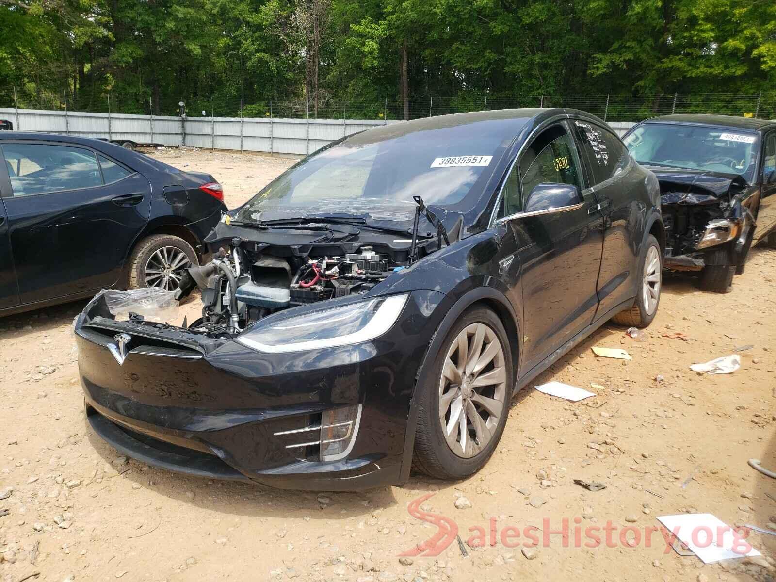 5YJXCAE25GF003915 2016 TESLA MODEL X