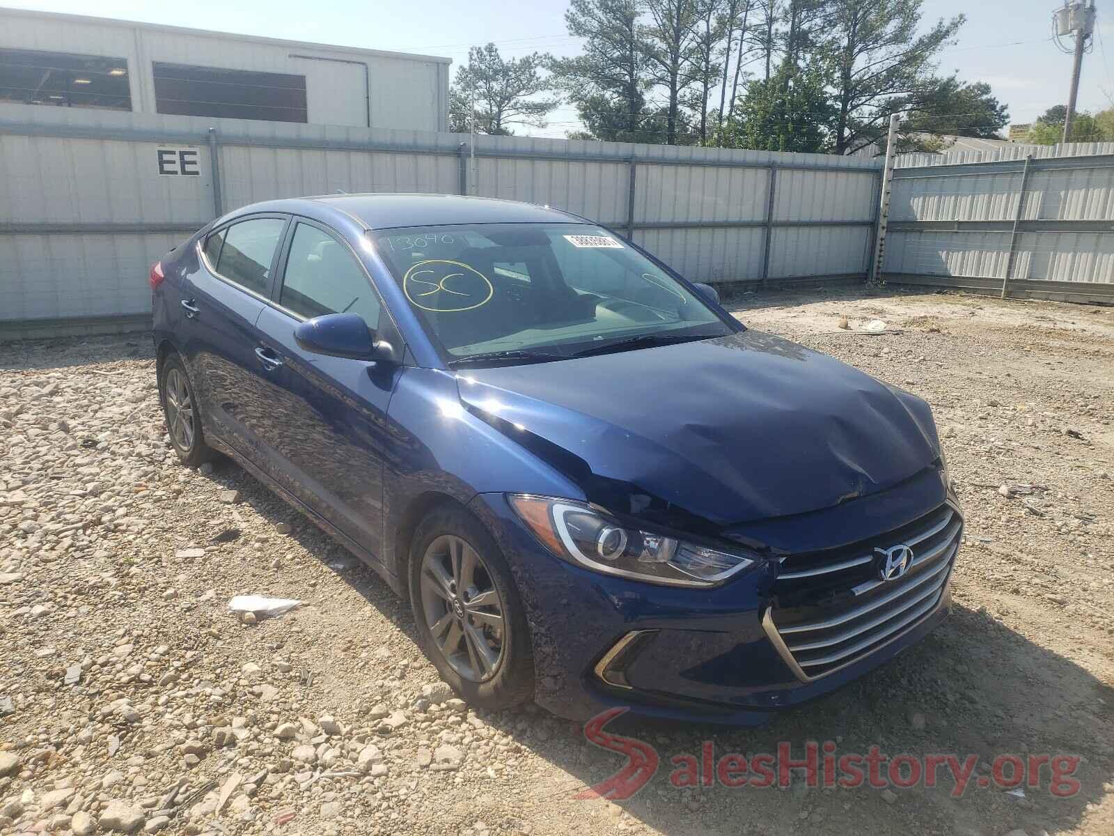 5NPD84LF9HH081984 2017 HYUNDAI ELANTRA