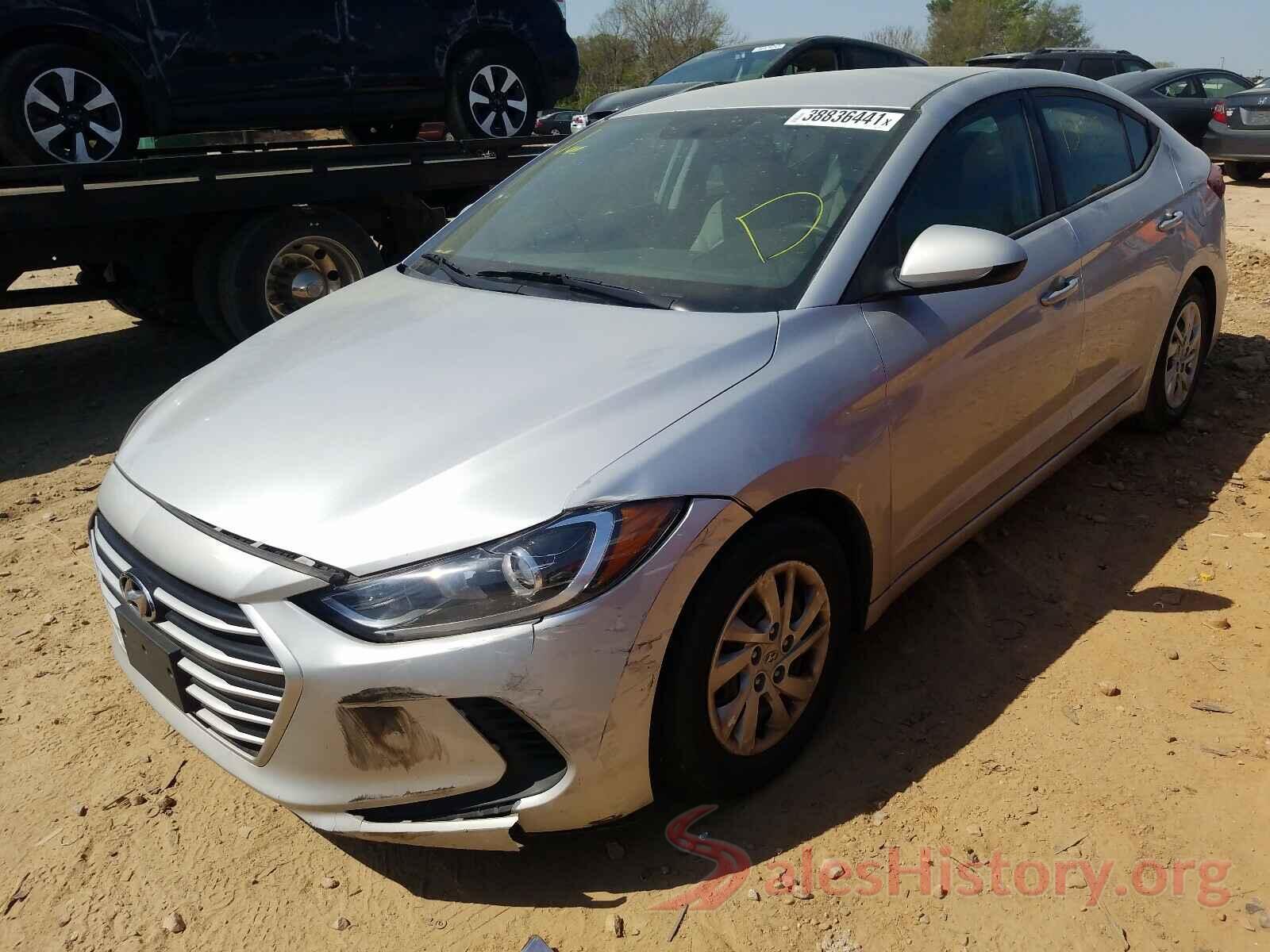 5NPD74LF0HH077177 2017 HYUNDAI ELANTRA