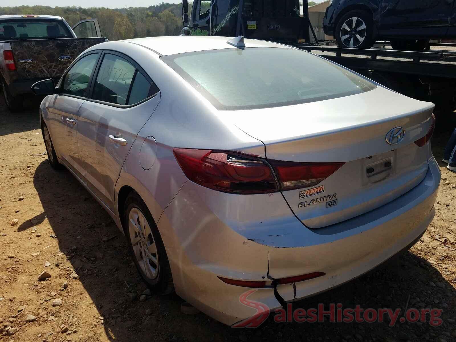 5NPD74LF0HH077177 2017 HYUNDAI ELANTRA