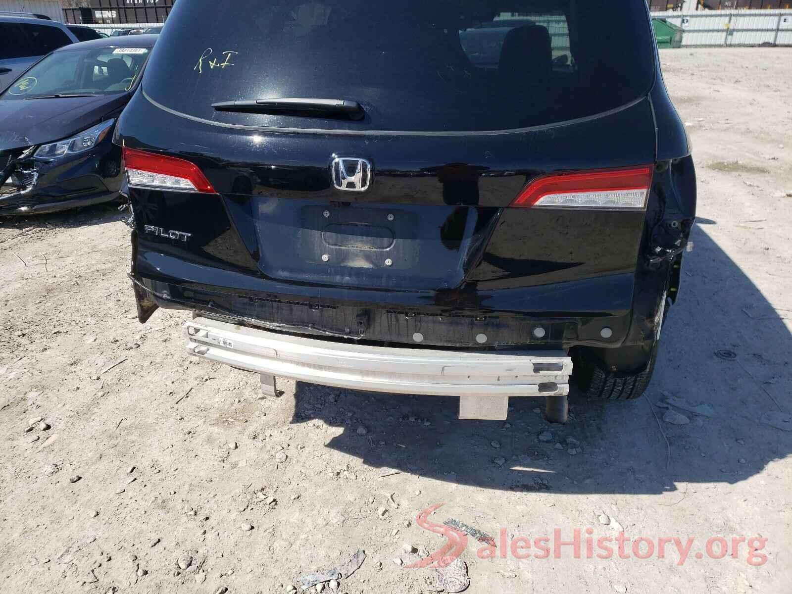 5FNYF5H16KB041653 2019 HONDA PILOT