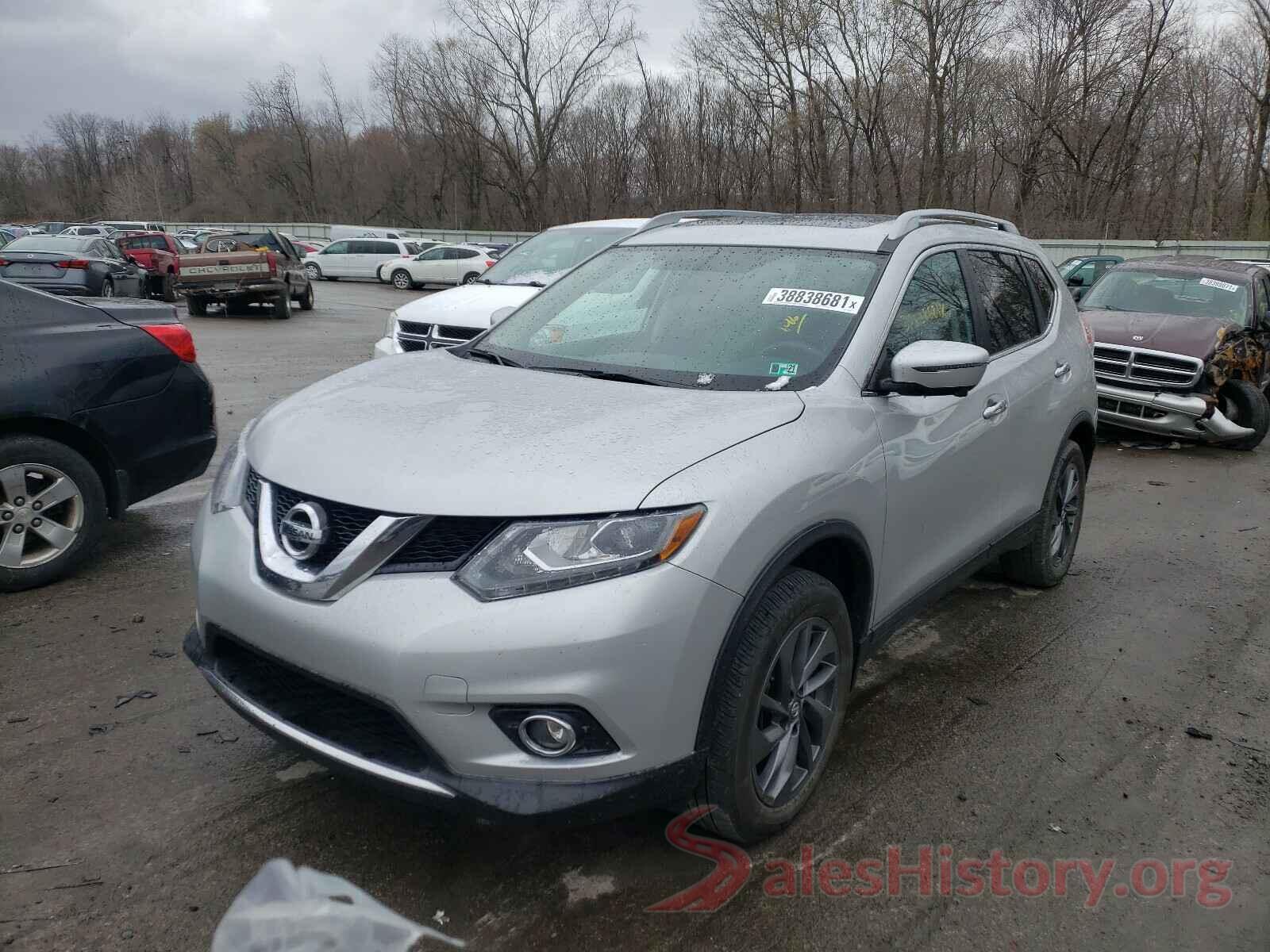 5N1AT2MV9GC920100 2016 NISSAN ROGUE