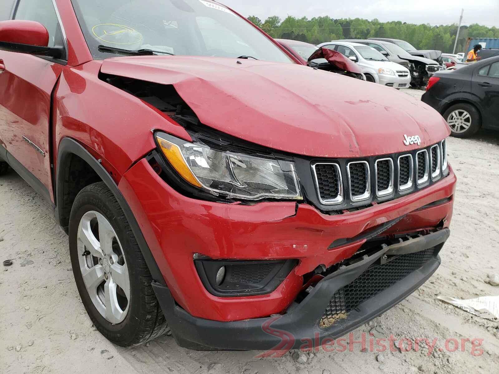 3C4NJDBB1KT650549 2019 JEEP COMPASS