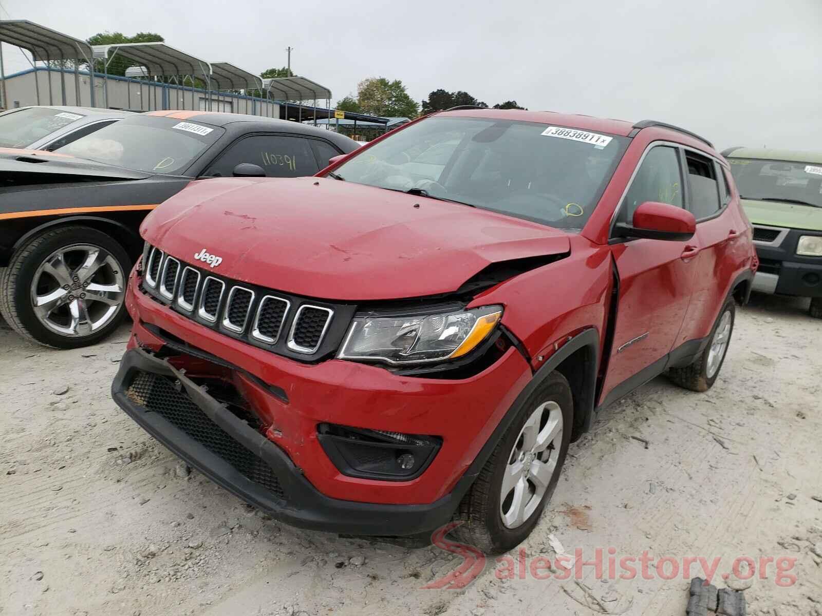 3C4NJDBB1KT650549 2019 JEEP COMPASS