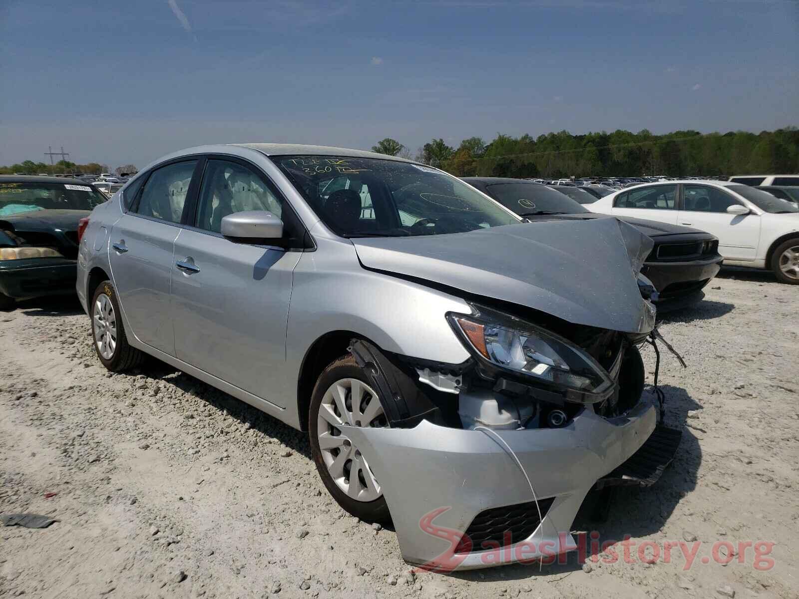 3N1AB7AP9HY345373 2017 NISSAN SENTRA