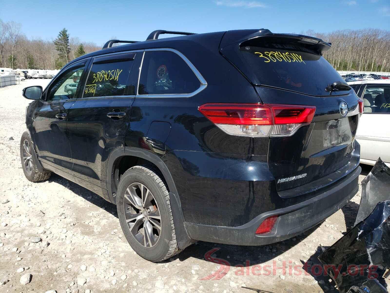 5TDBZRFH6HS467965 2017 TOYOTA HIGHLANDER