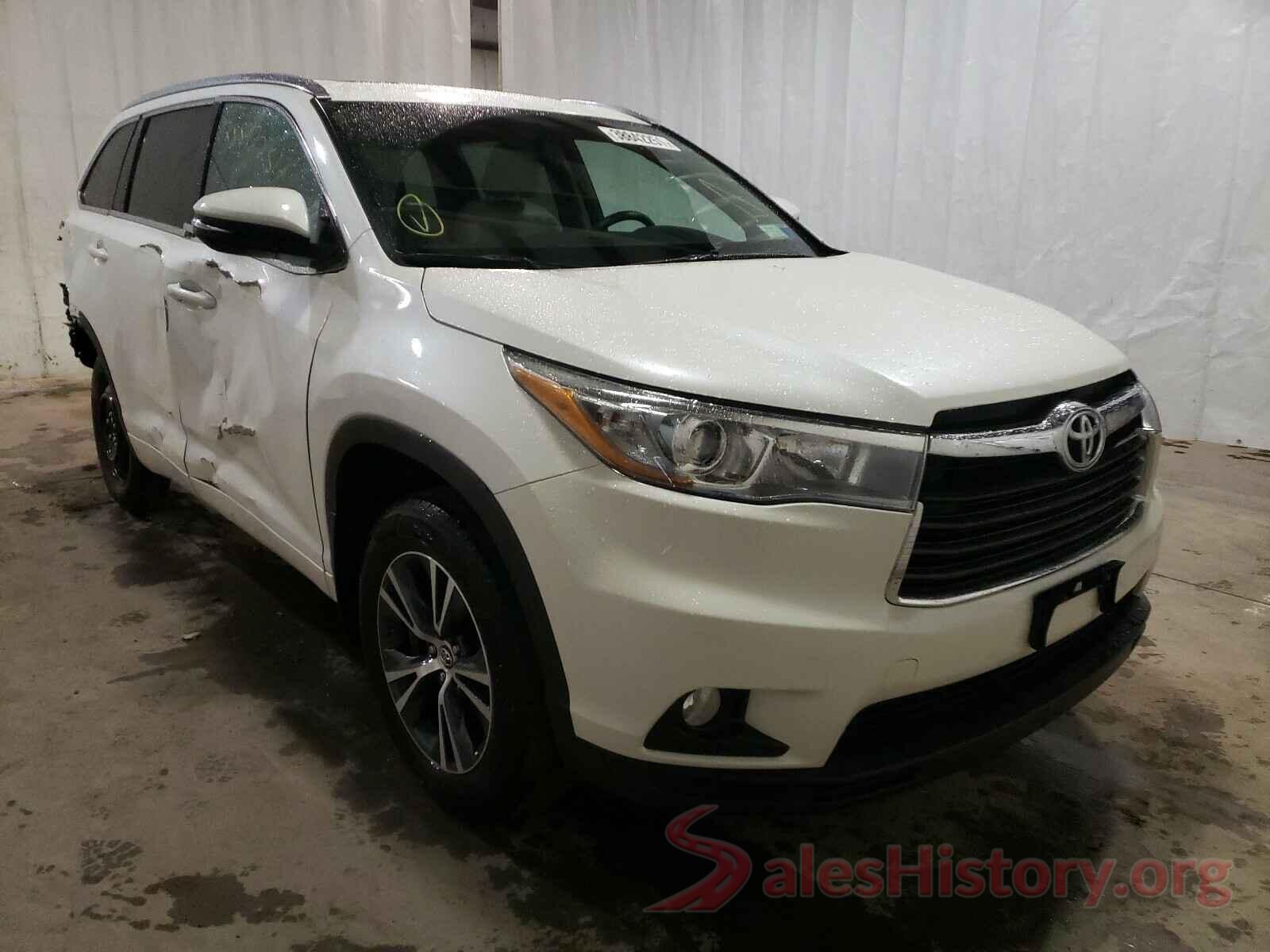 5TDJKRFH6GS239950 2016 TOYOTA HIGHLANDER