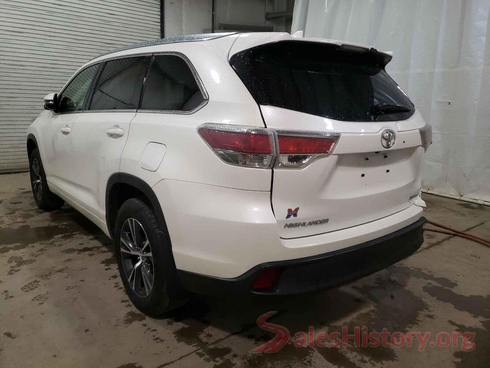 5TDJKRFH6GS239950 2016 TOYOTA HIGHLANDER