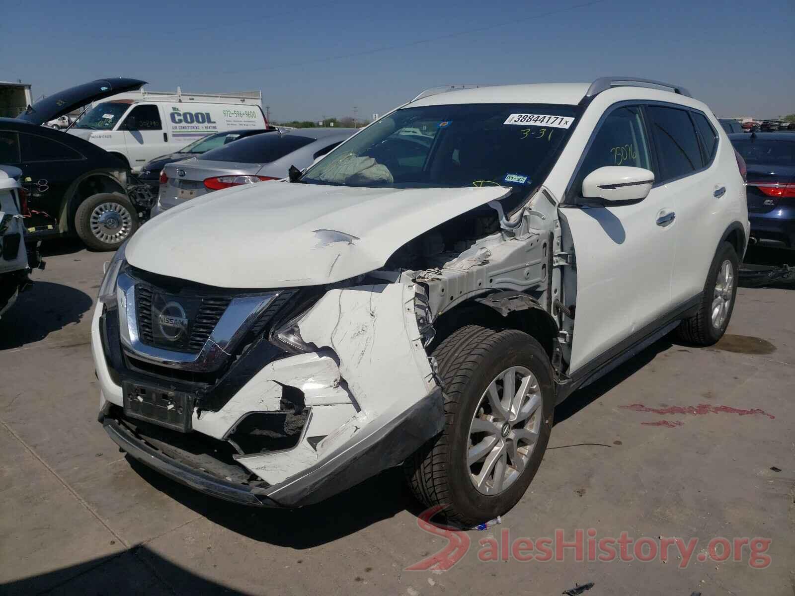 KNMAT2MT5HP587522 2017 NISSAN ROGUE