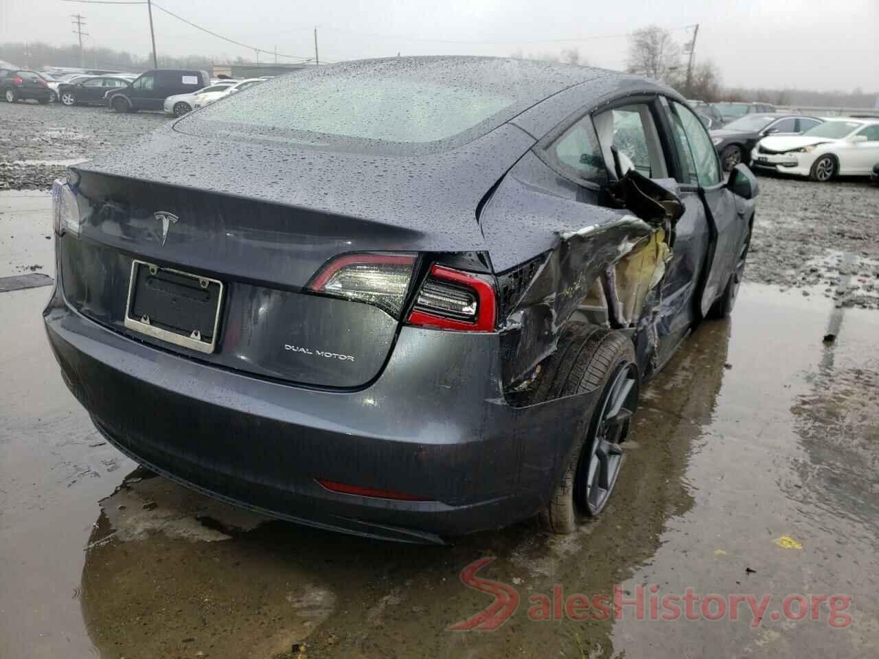 5YJ3E1EB9NF167335 2022 TESLA MODEL 3