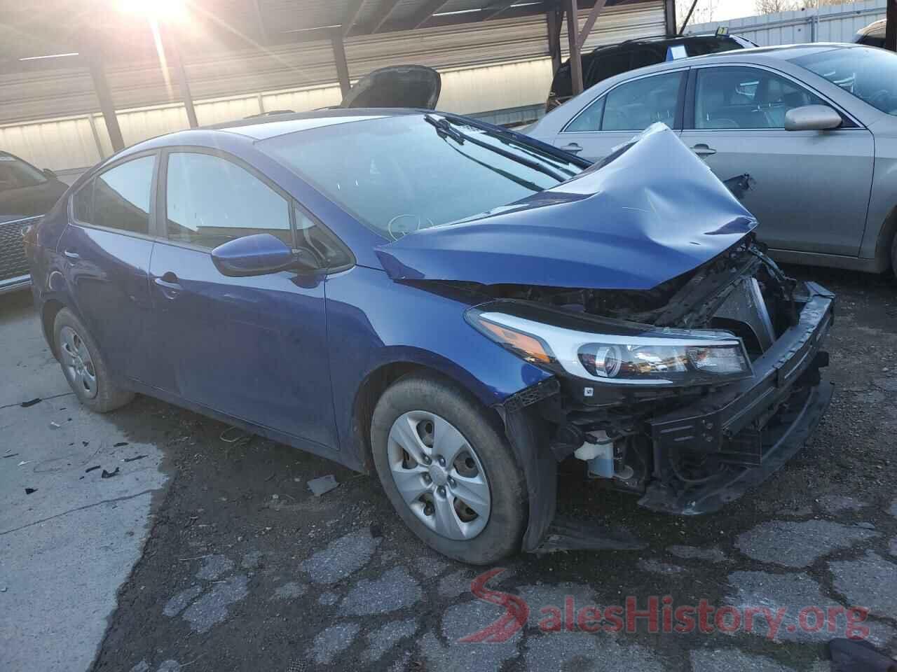 3KPFK4A77HE135602 2017 KIA FORTE