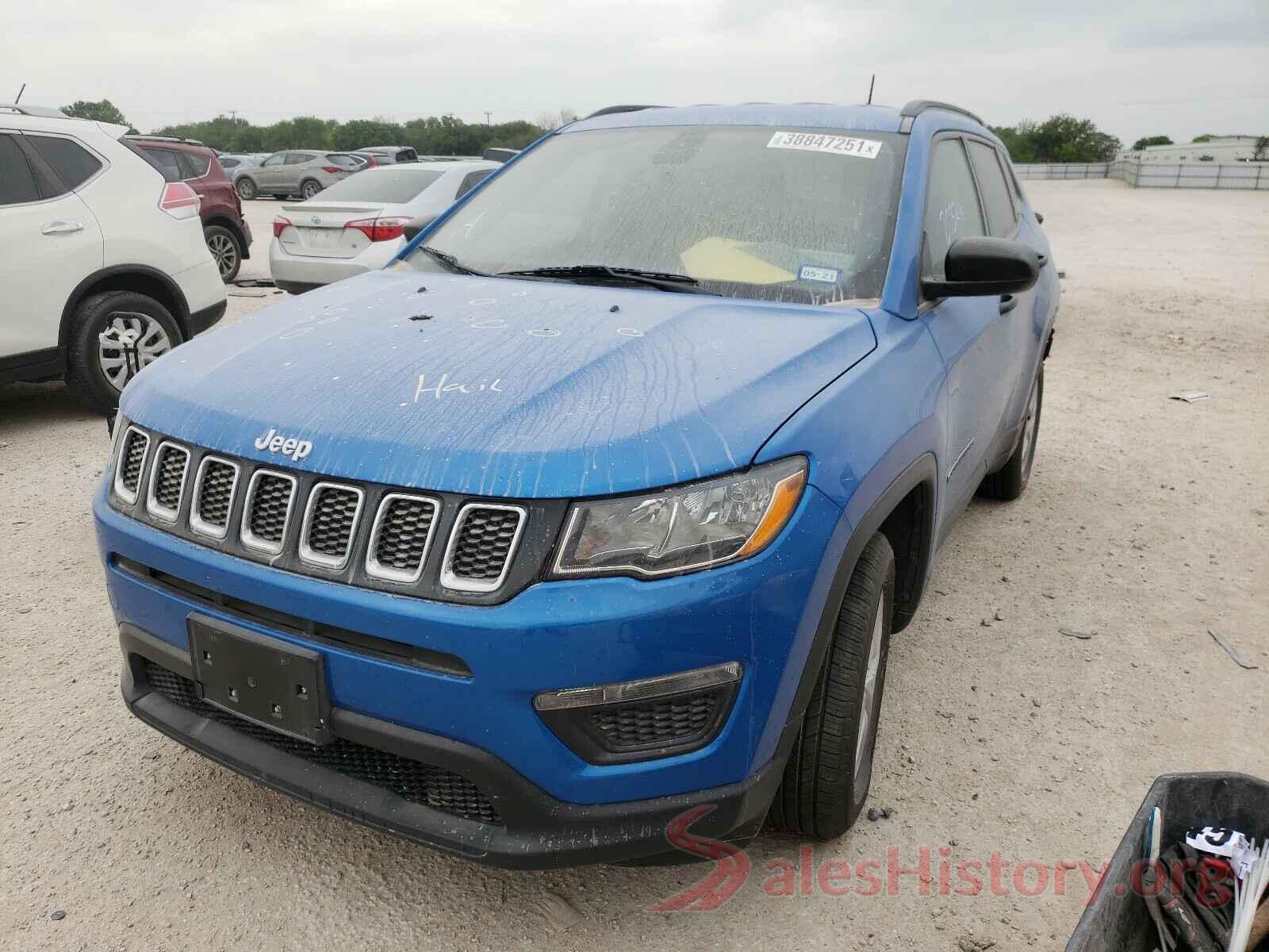 3C4NJCAB0JT165152 2018 JEEP COMPASS