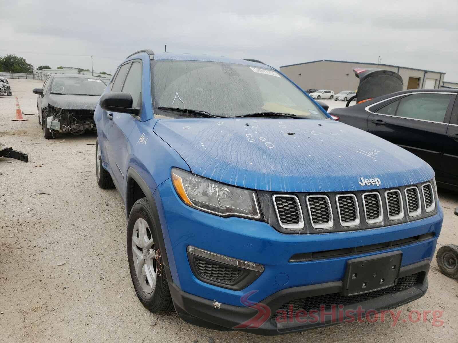 3C4NJCAB0JT165152 2018 JEEP COMPASS