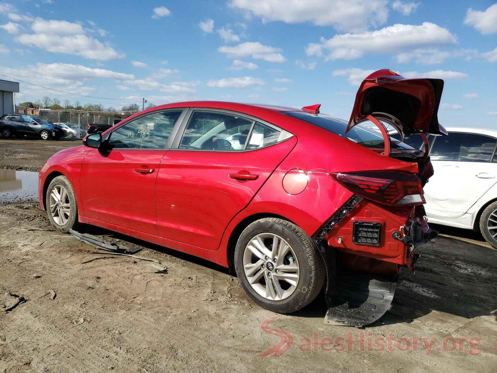 5NPD84LF4LH559852 2020 HYUNDAI ELANTRA