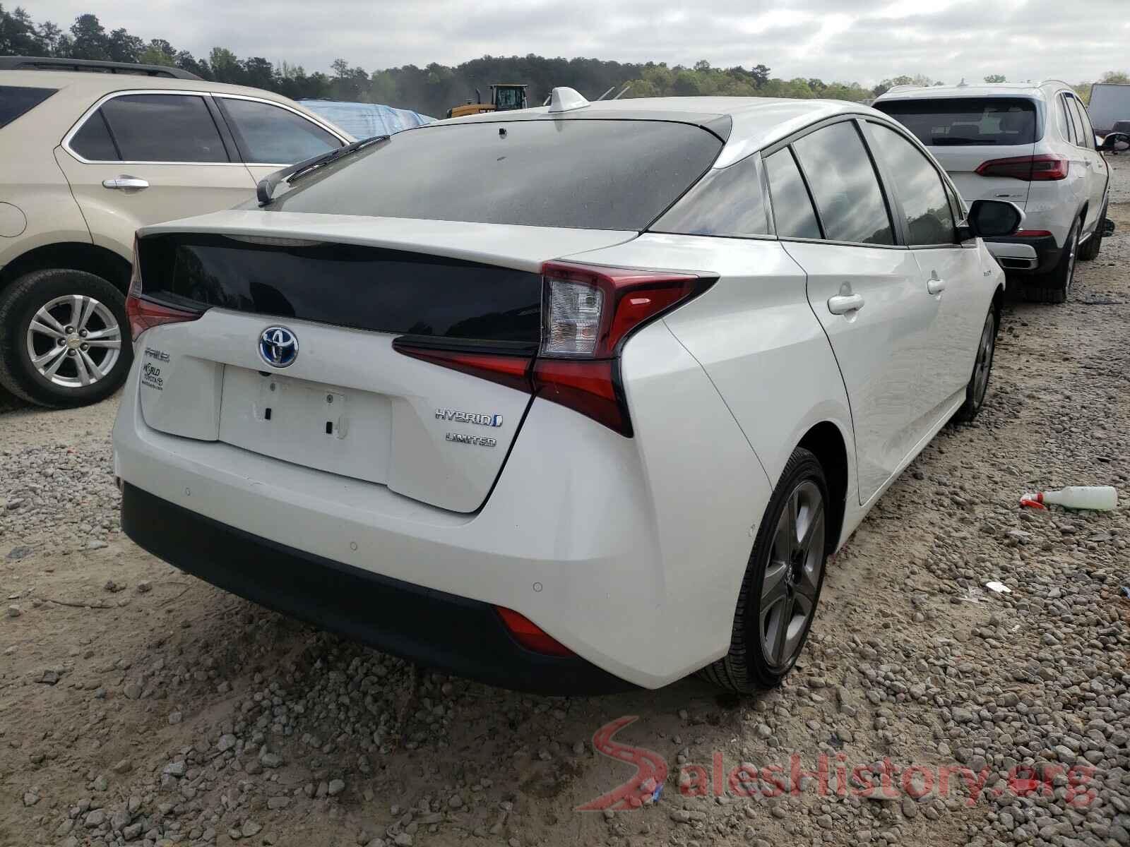 JTDKARFU1K3089728 2019 TOYOTA PRIUS