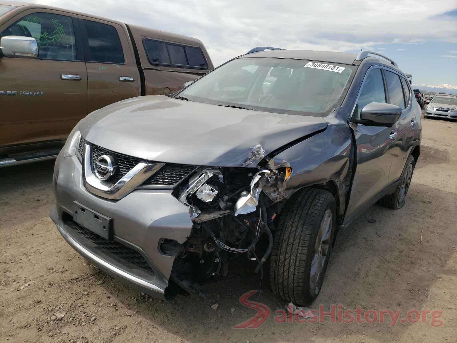 KNMAT2MVXGP711770 2016 NISSAN ROGUE