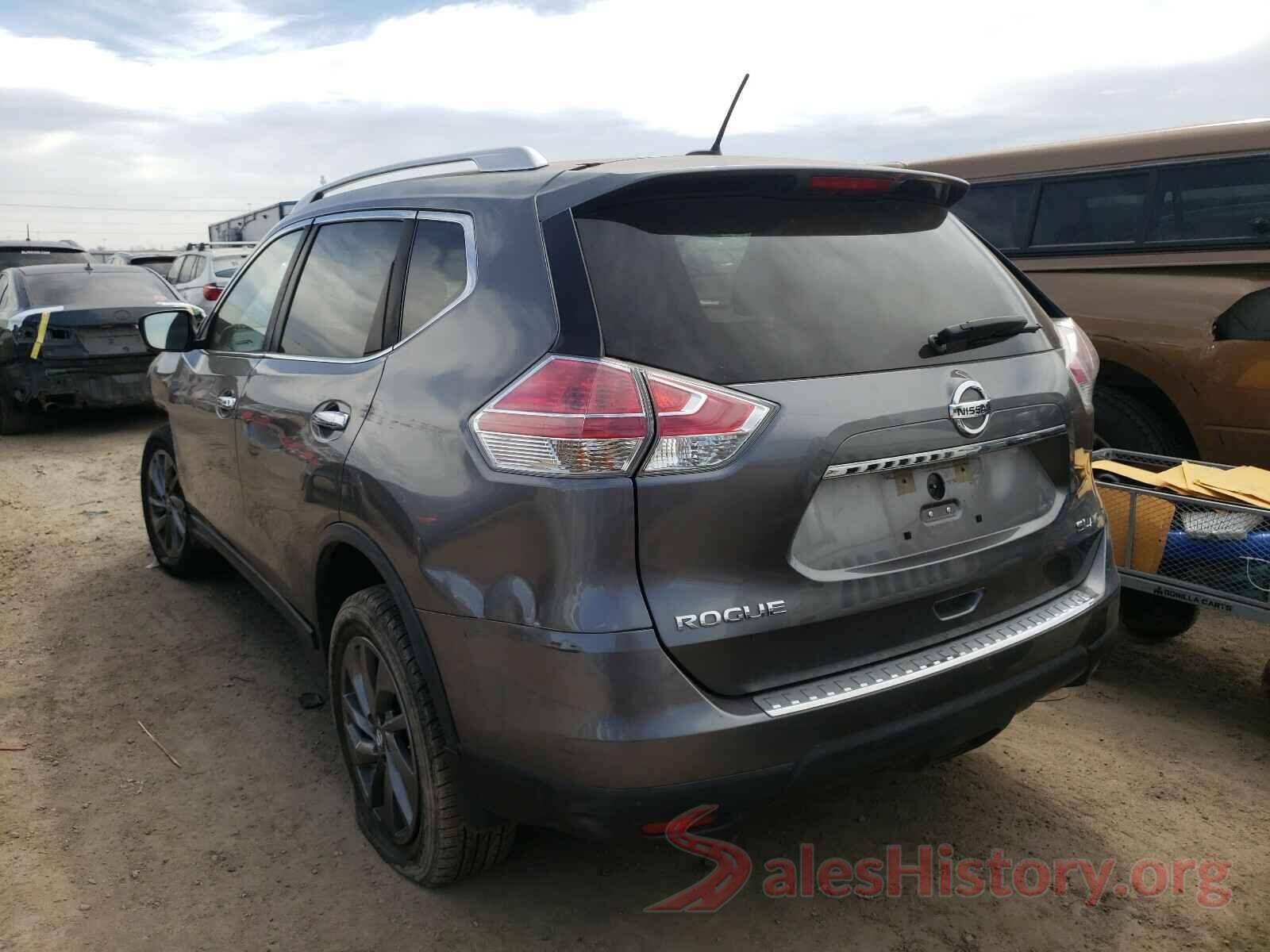 KNMAT2MVXGP711770 2016 NISSAN ROGUE