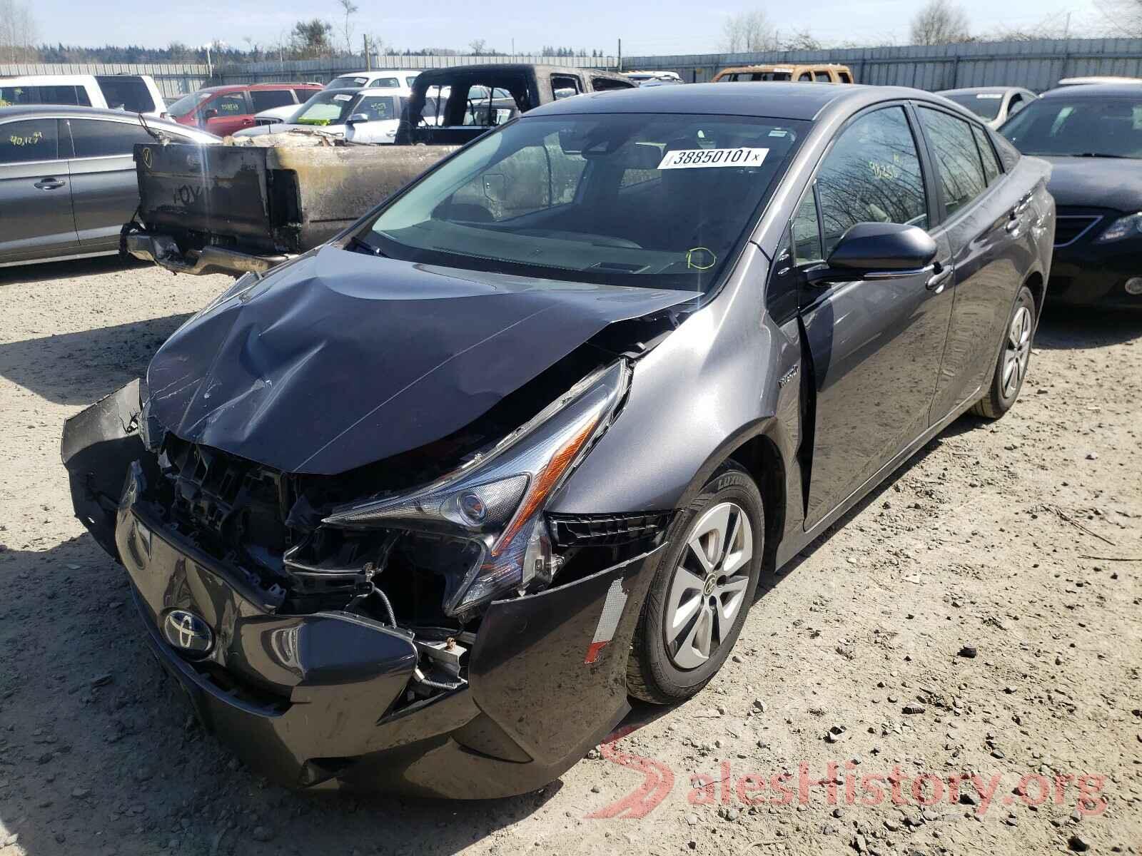 JTDKARFU3H3541073 2017 TOYOTA PRIUS