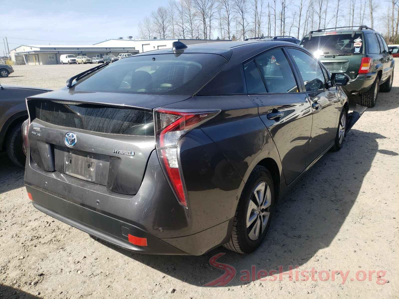 JTDKARFU3H3541073 2017 TOYOTA PRIUS