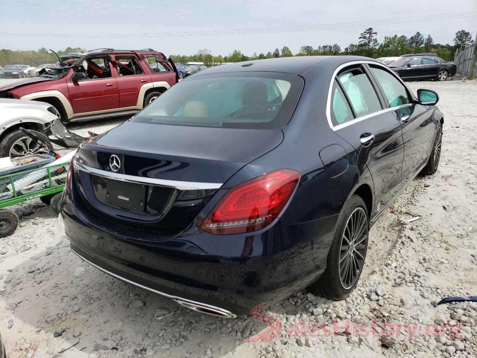 55SWF8DB3LU332781 2020 MERCEDES-BENZ C CLASS