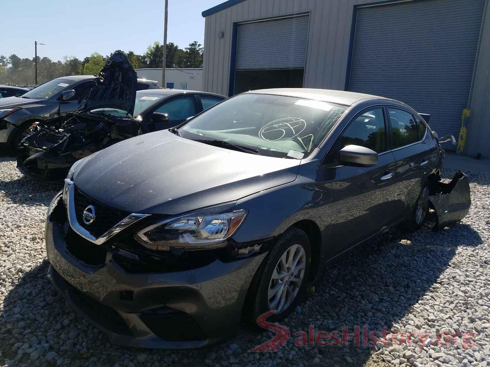 3N1AB7APXKY438295 2019 NISSAN SENTRA