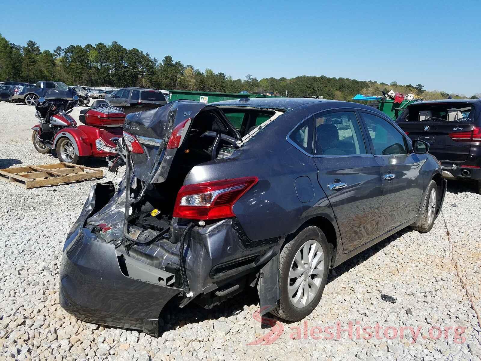 3N1AB7APXKY438295 2019 NISSAN SENTRA