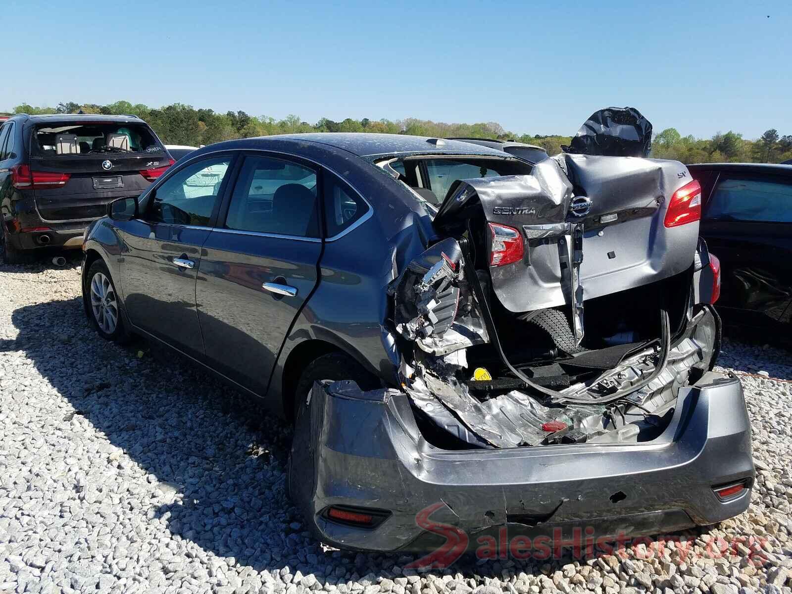 3N1AB7APXKY438295 2019 NISSAN SENTRA