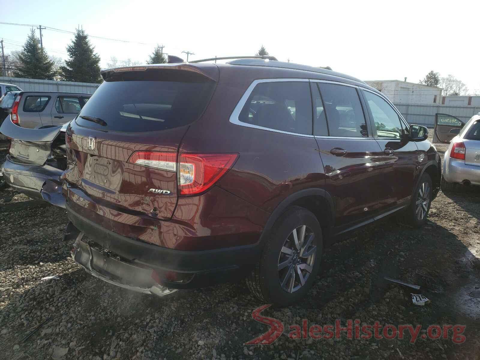 5FNYF6H58KB016133 2019 HONDA PILOT