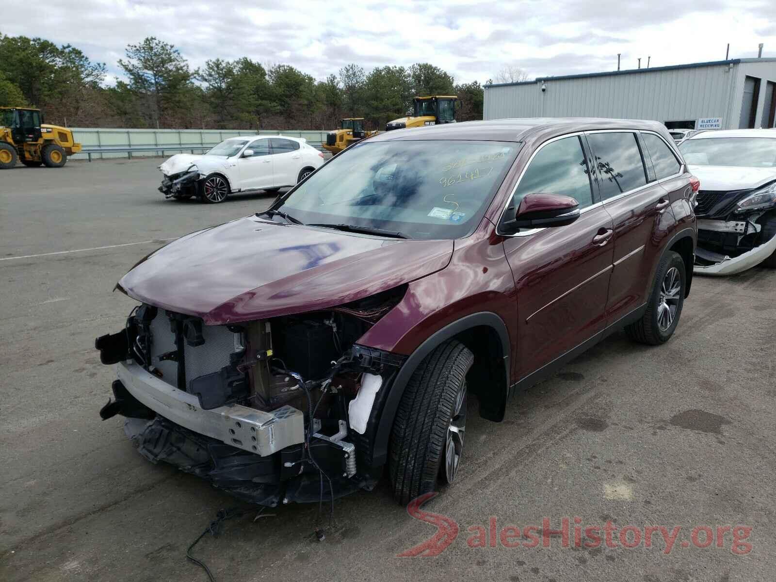 5TDBZRFH3KS961417 2019 TOYOTA HIGHLANDER