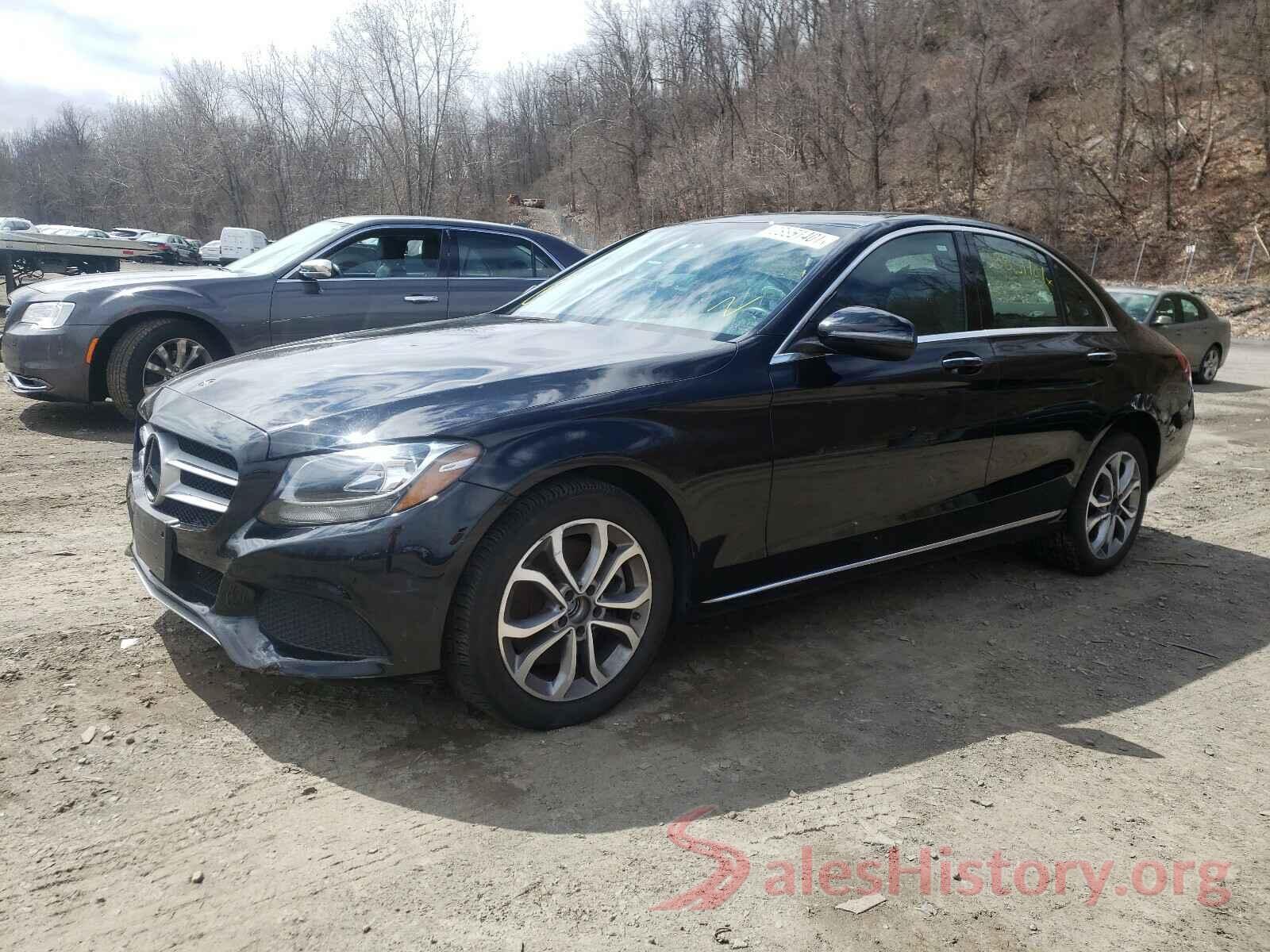 55SWF4KB9JU271543 2018 MERCEDES-BENZ C CLASS