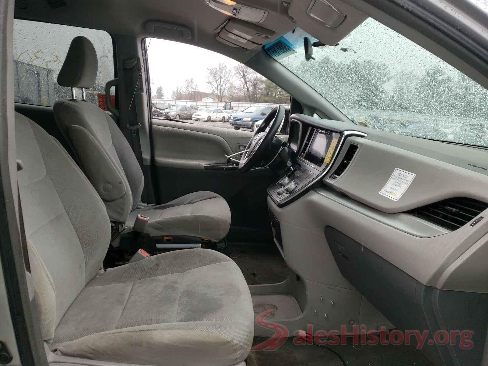 5TDZK3DC4GS708007 2016 TOYOTA SIENNA