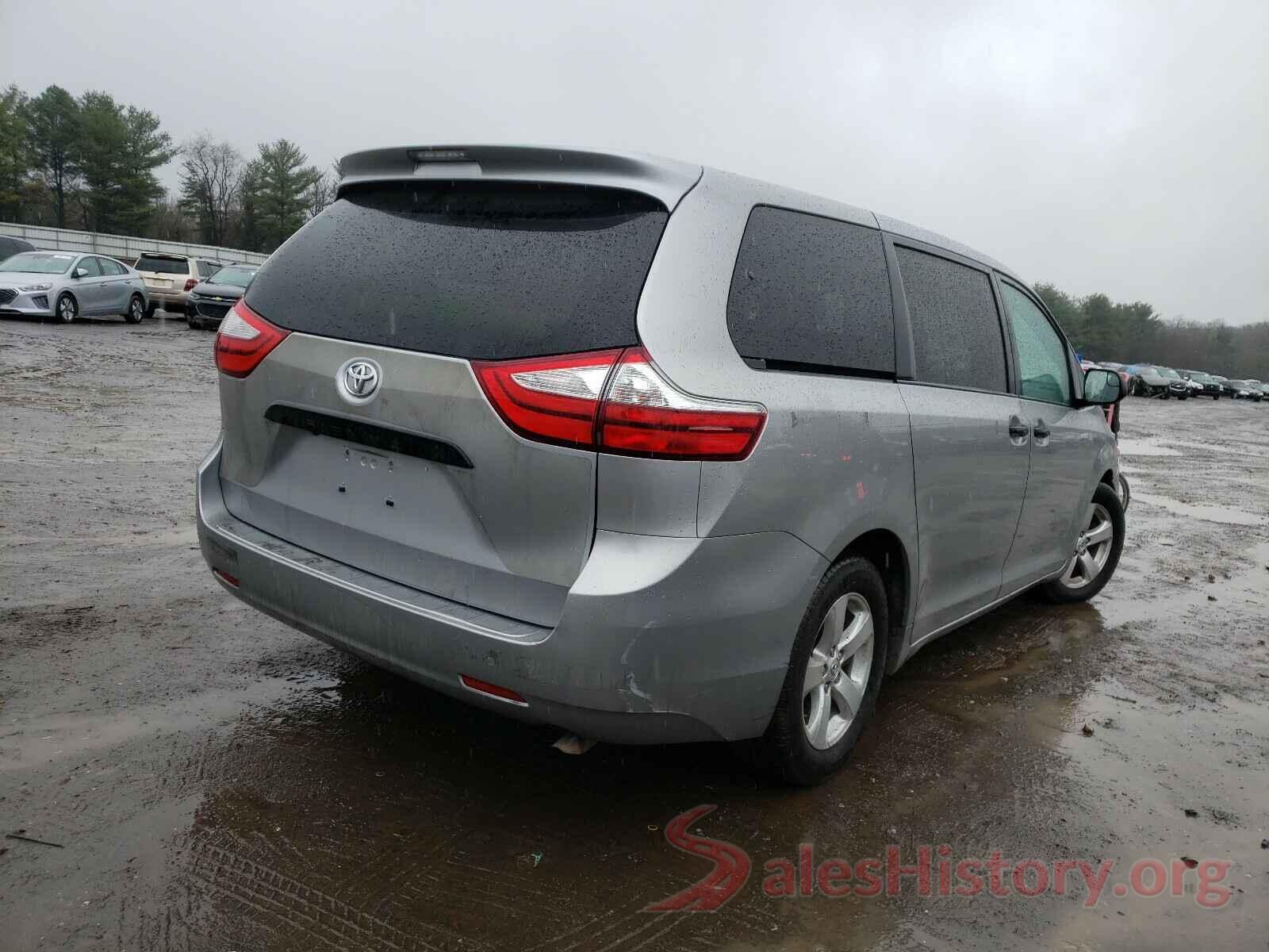 5TDZK3DC4GS708007 2016 TOYOTA SIENNA