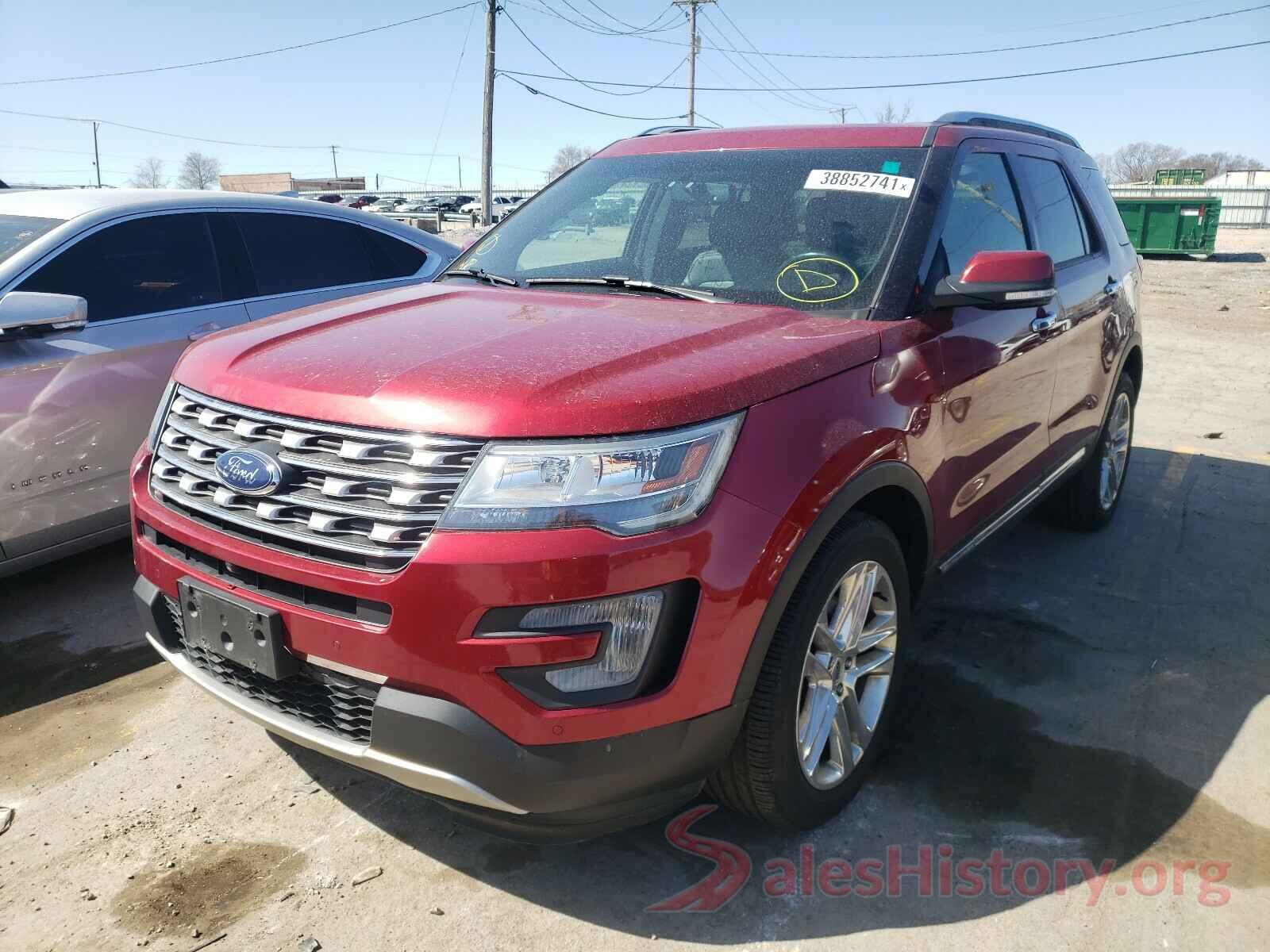 1FM5K8F86GGC31302 2016 FORD EXPLORER