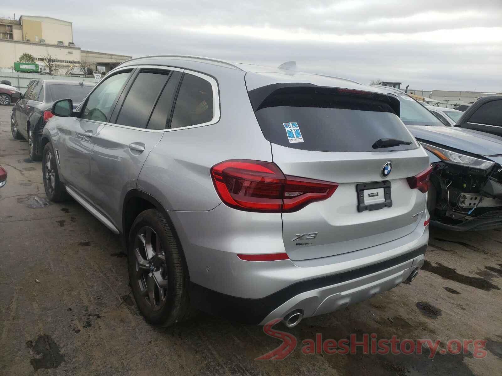 5UXTY5C06M9E54898 2021 BMW X3