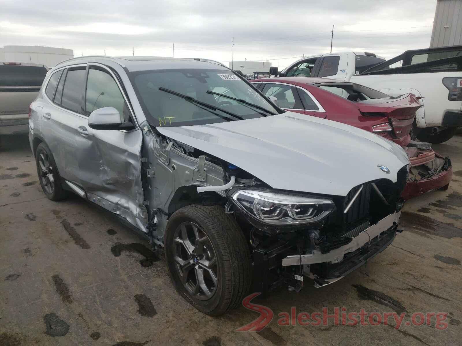 5UXTY5C06M9E54898 2021 BMW X3