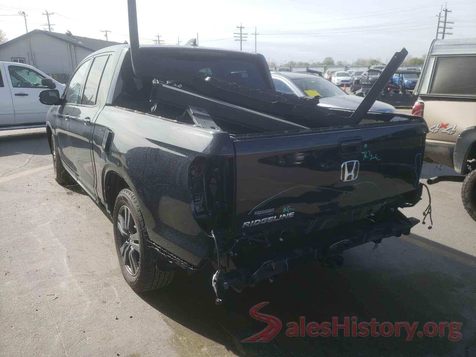 5FPYK2F12KB006967 2019 HONDA RIDGELINE