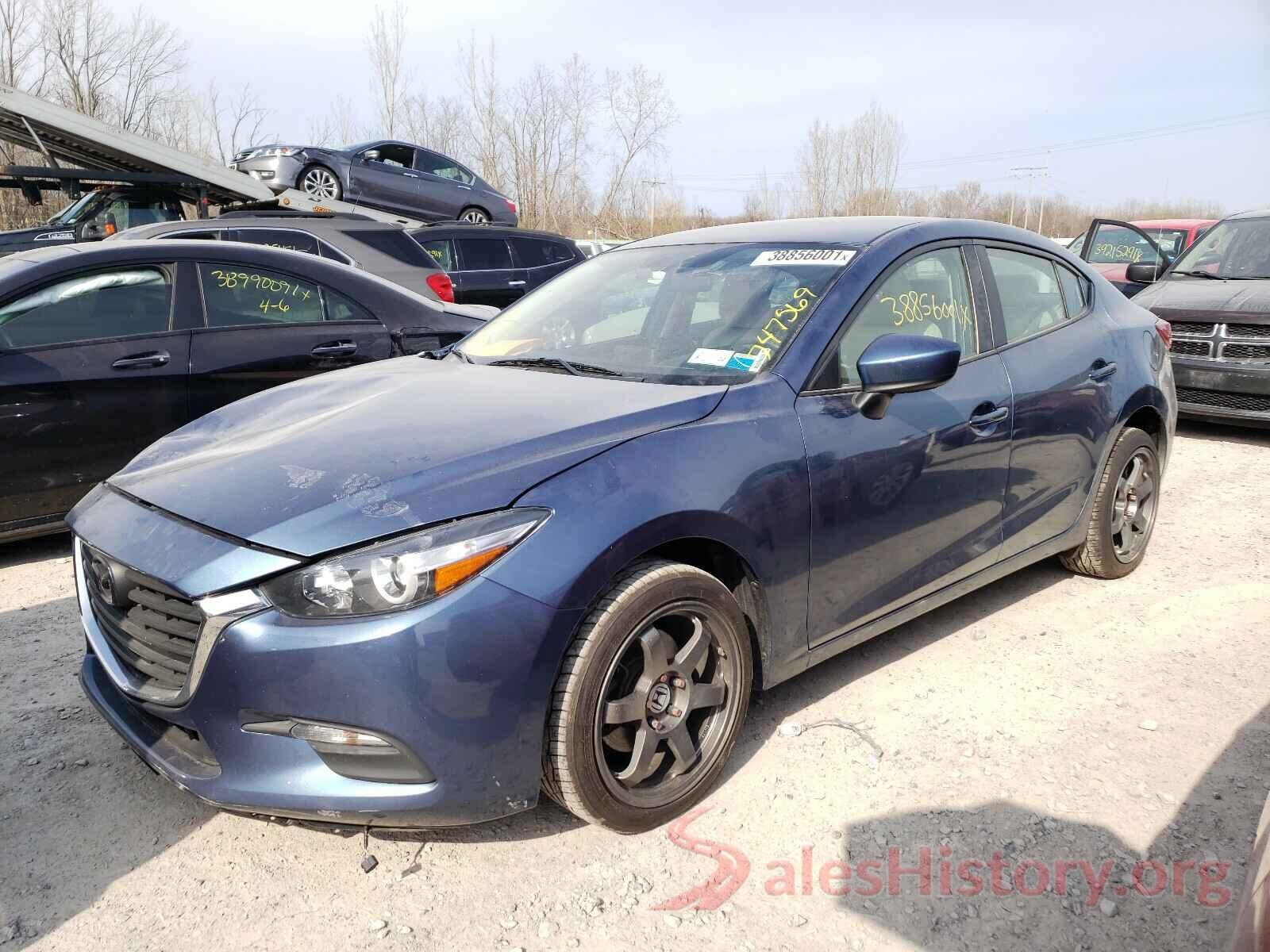 3MZBN1U71HM134884 2017 MAZDA 3