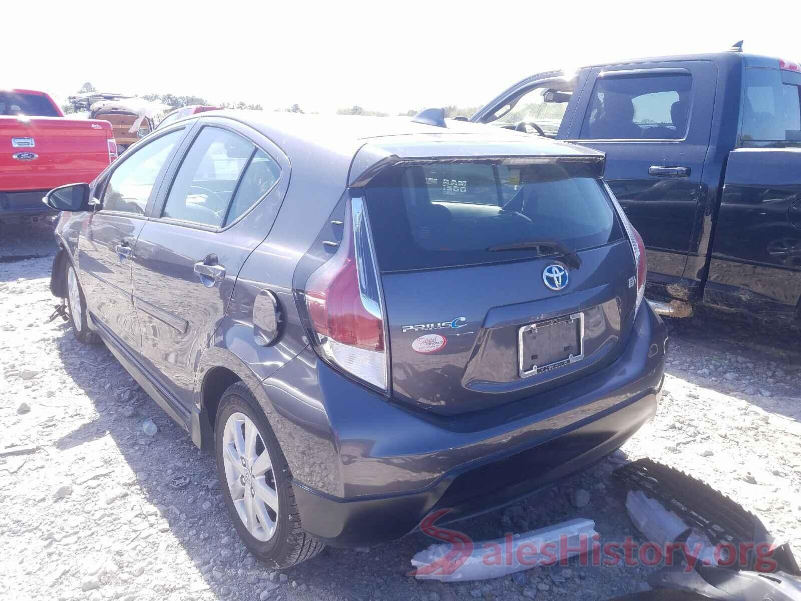 JTDKDTB39H1592820 2017 TOYOTA PRIUS