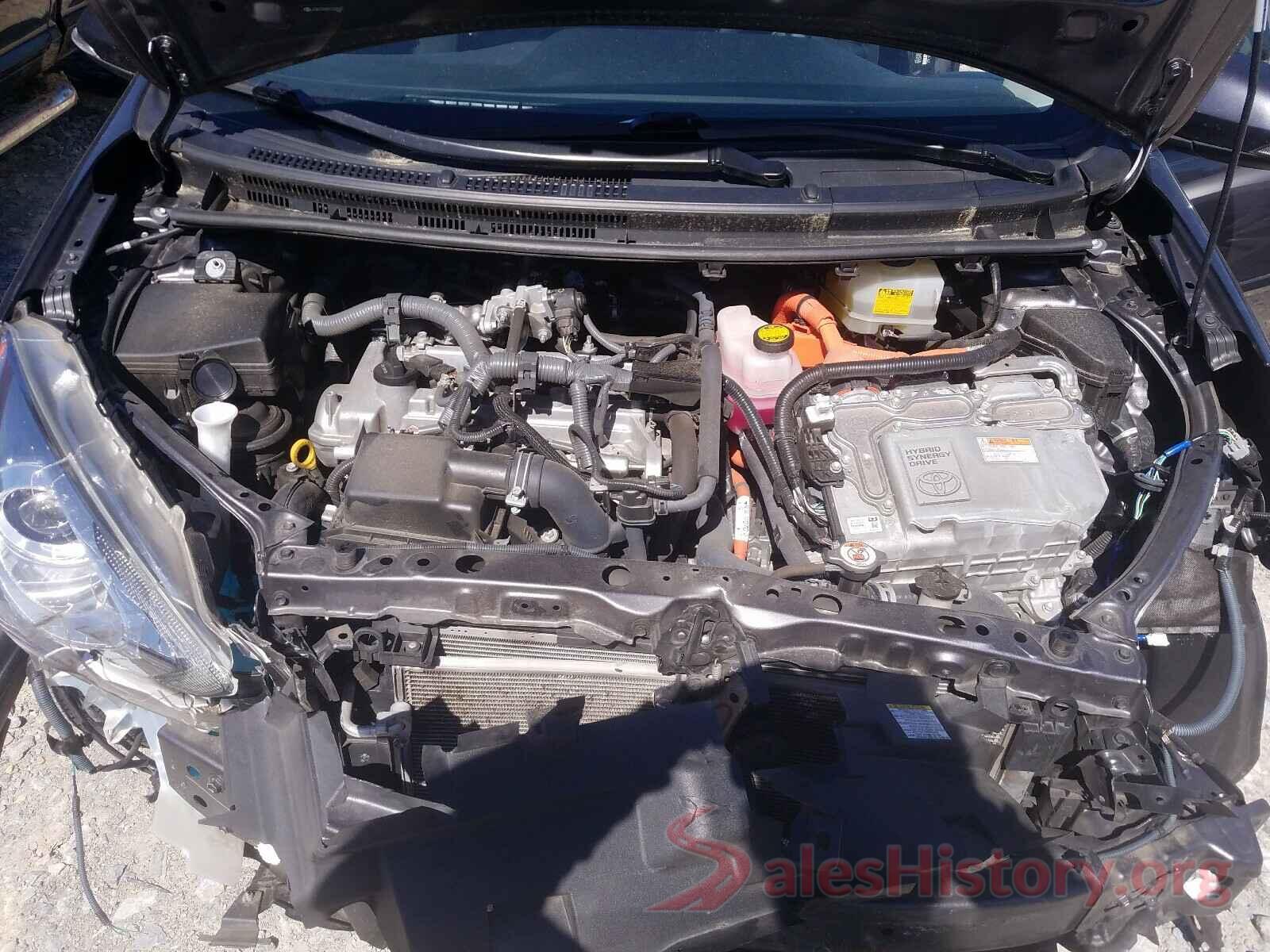 JTDKDTB39H1592820 2017 TOYOTA PRIUS