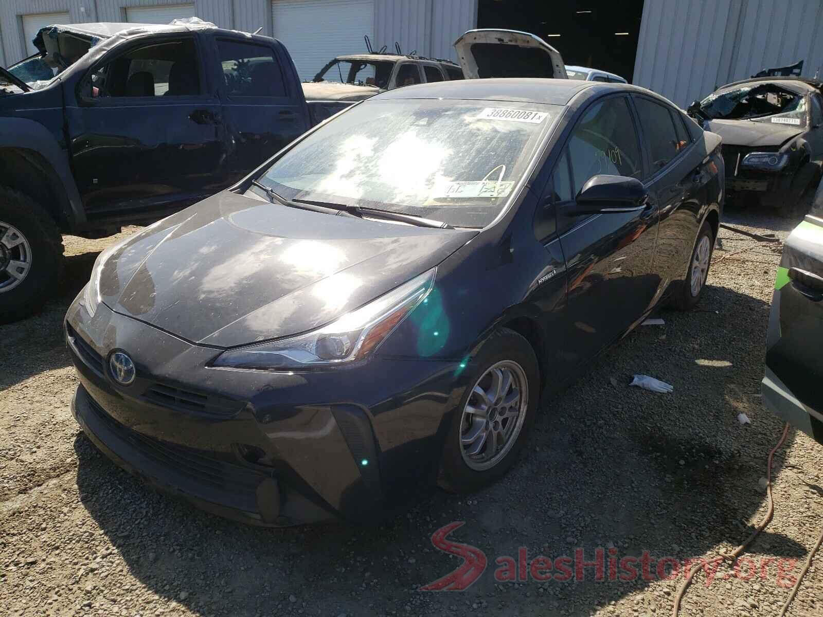 JTDKARFUXK3098430 2019 TOYOTA PRIUS